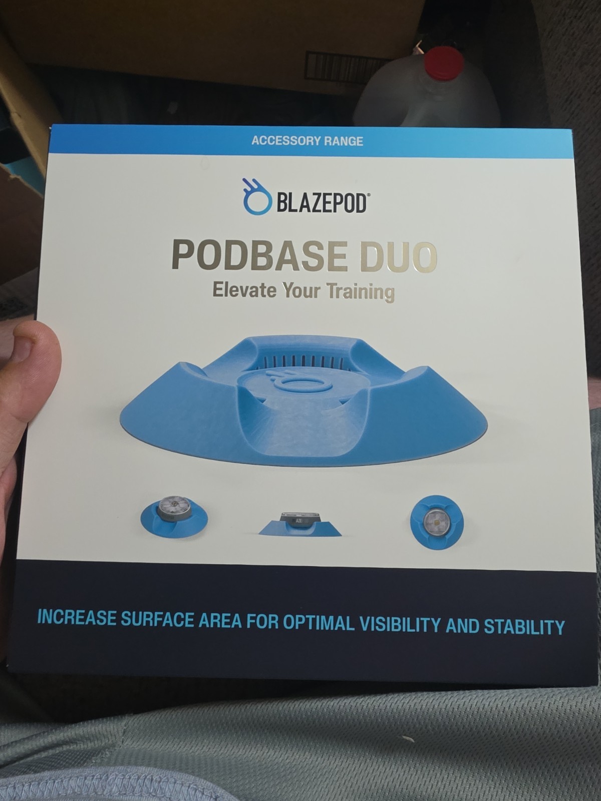 BlazePod PodBase Pair – Base for BlazePods Reaction Trng Lights. Two Bases total