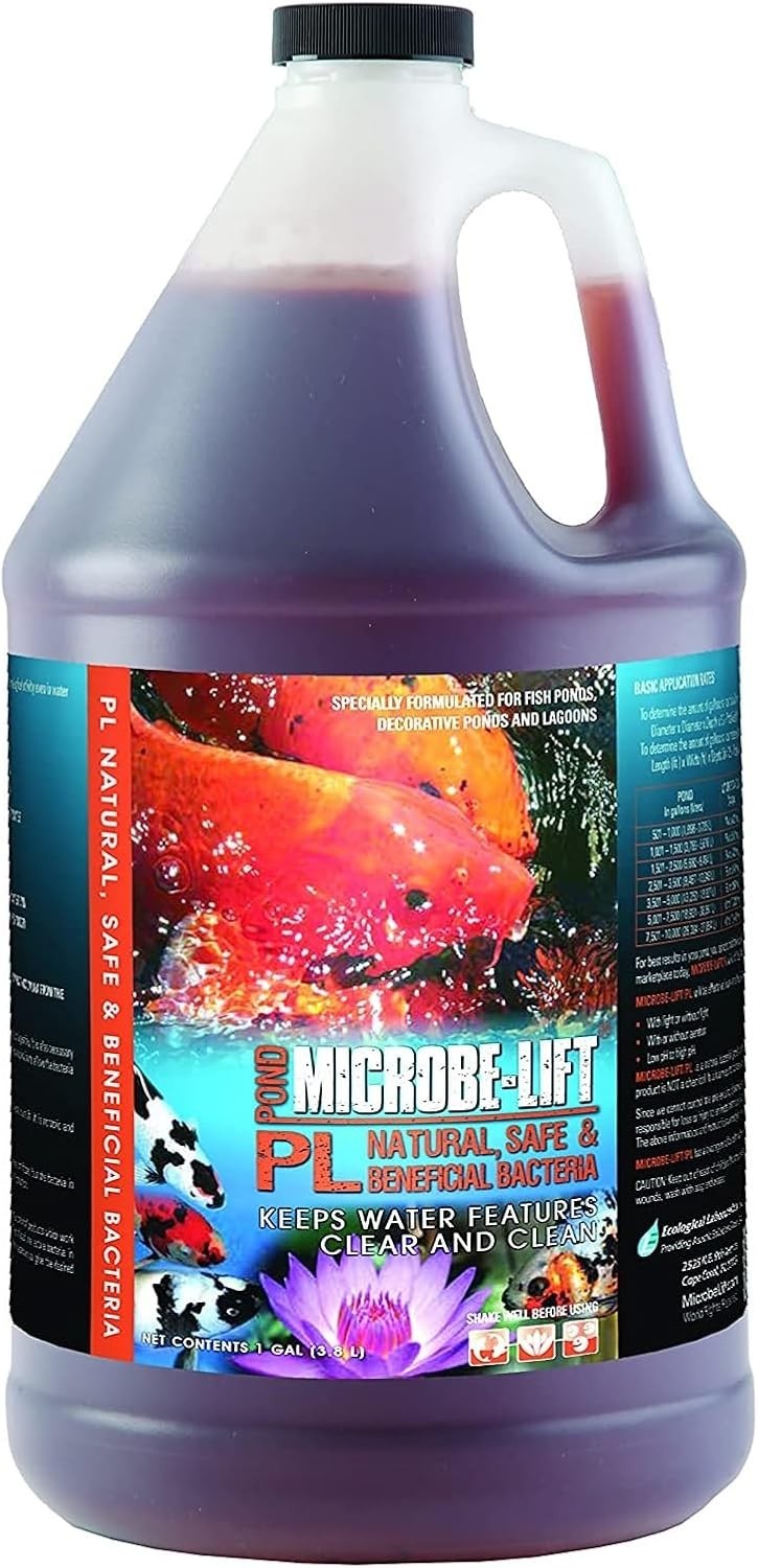 PL Pond & Outdoor Water Garden Cleaner Safe Live Koi Fish Plant Life & Decor 1