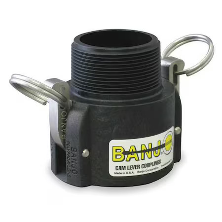 Banjo 300B 3" Female Coupler X Mnpt Cam Lever Coupling