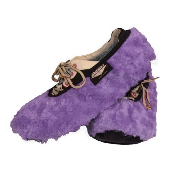 Master Fuzzy Bowling Shoe Covers Purple