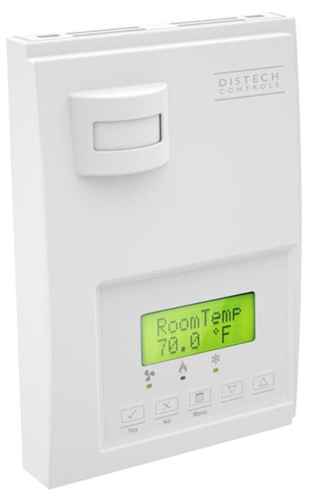 Distech CDIVI-7657B50E1 ECL-STAT-RT2HP RTU Room Controller, 2H/2C Multi-Stage
