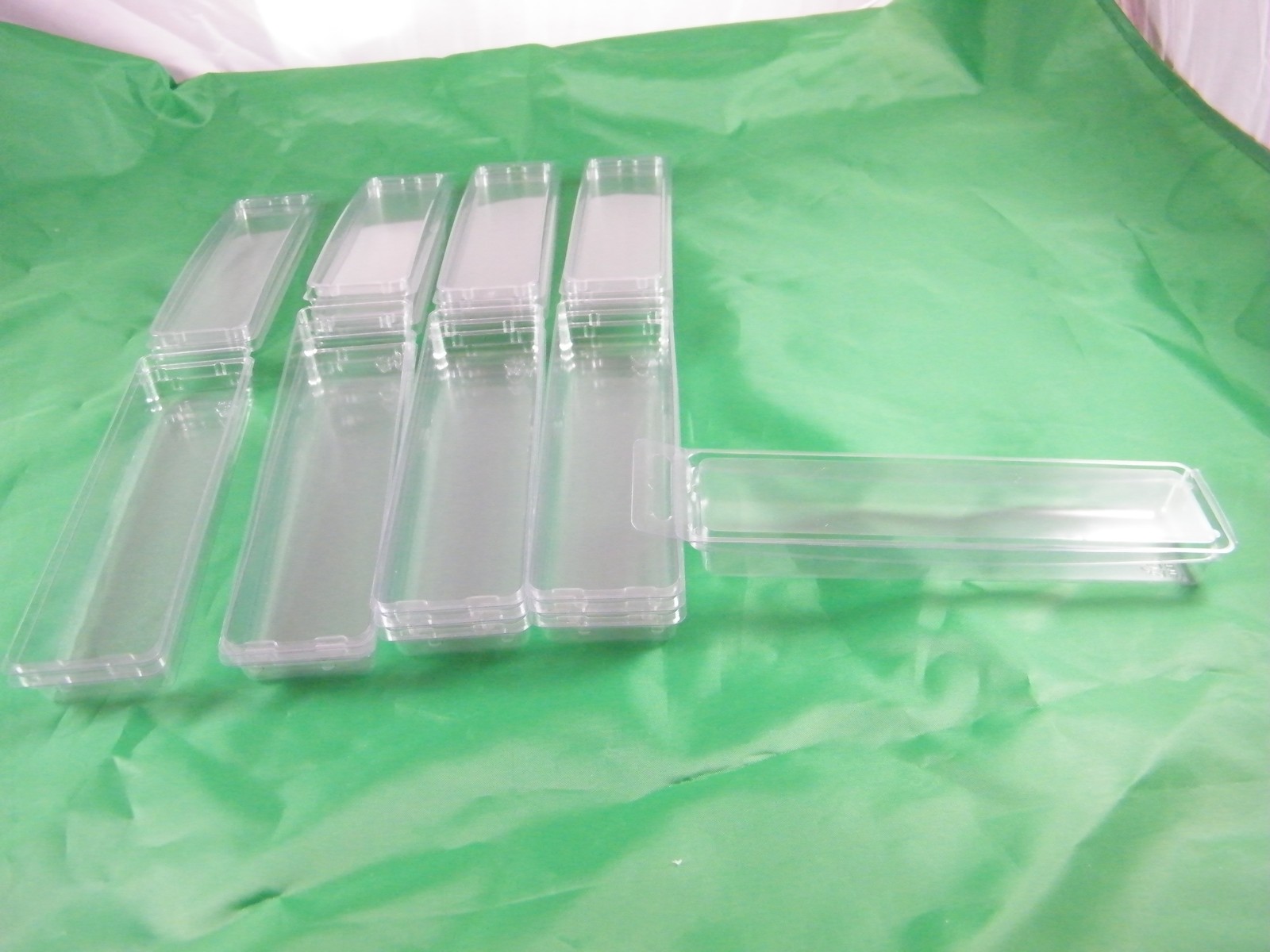 NEW 250 VISIPAK PET STOCK CLAMSHELL CLEAR PACKAGING # 836263 7.75" X 1.87" NIB