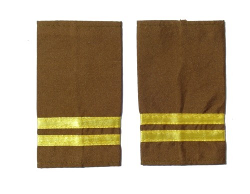Iraqi Army shoulder slides for rank of Corporal