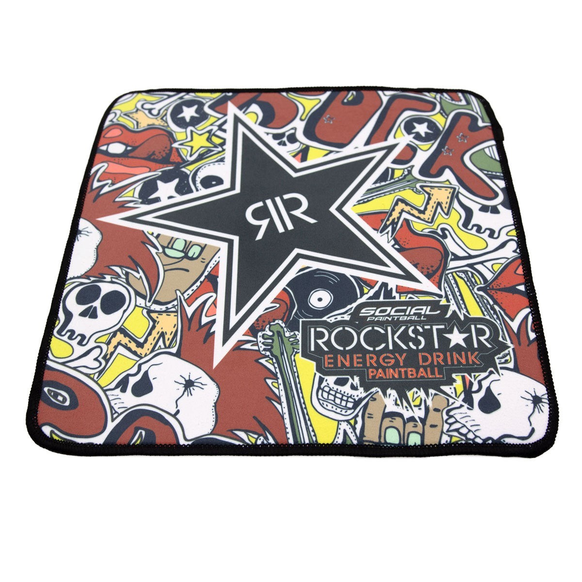 Social Paintball Microfiber Lens Cleaning Cloth - Rockstar Energy Animado