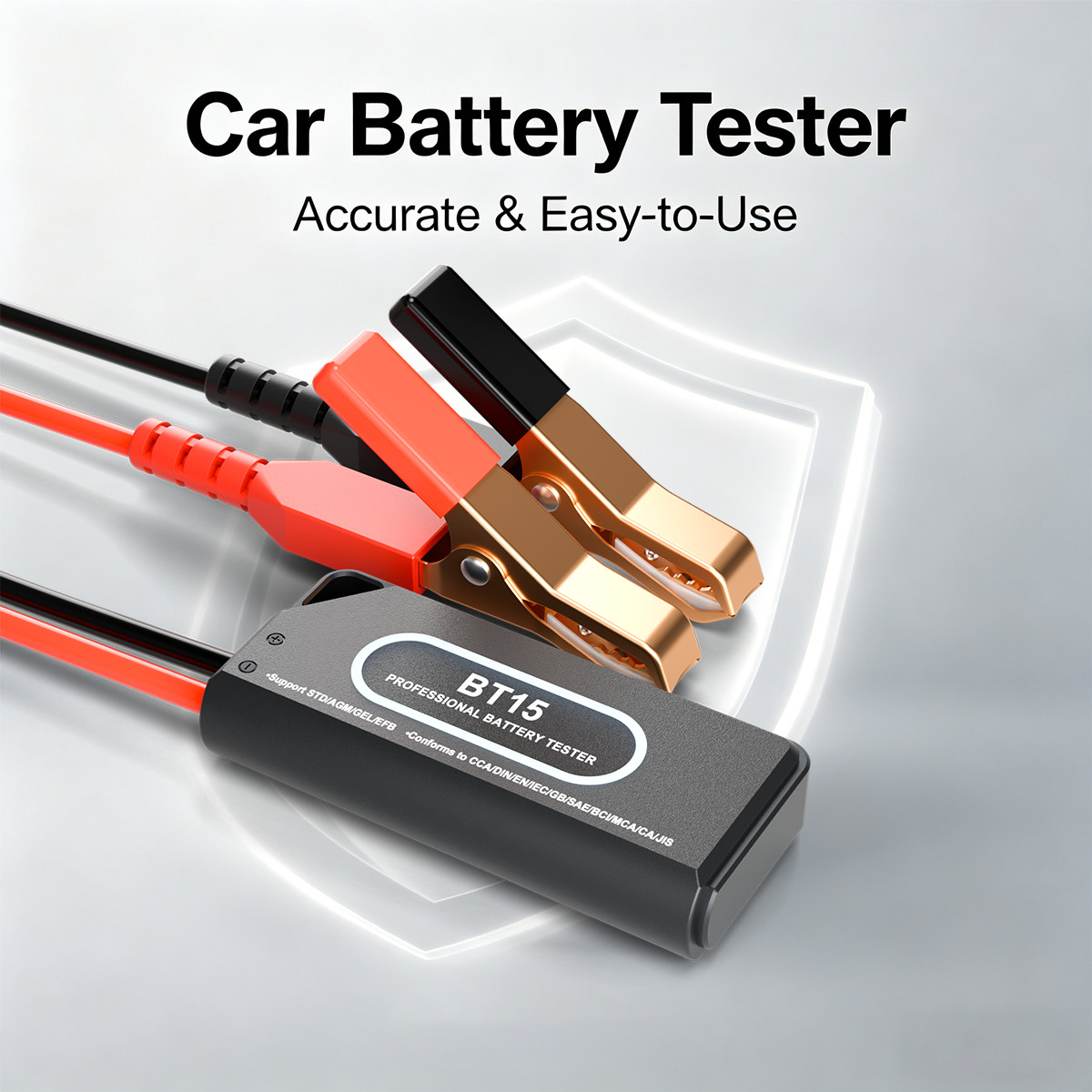 CHUSYYRAY Battery Monitor Test FOR IOS/Android 12V Car Battery Health Analyzer