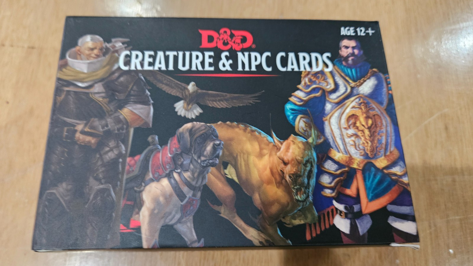 Creature and NPC Cards D&D 5e (182 Cards, used)