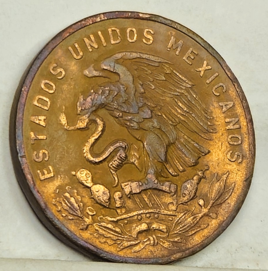 1964 Mexico 20 Centavos RB