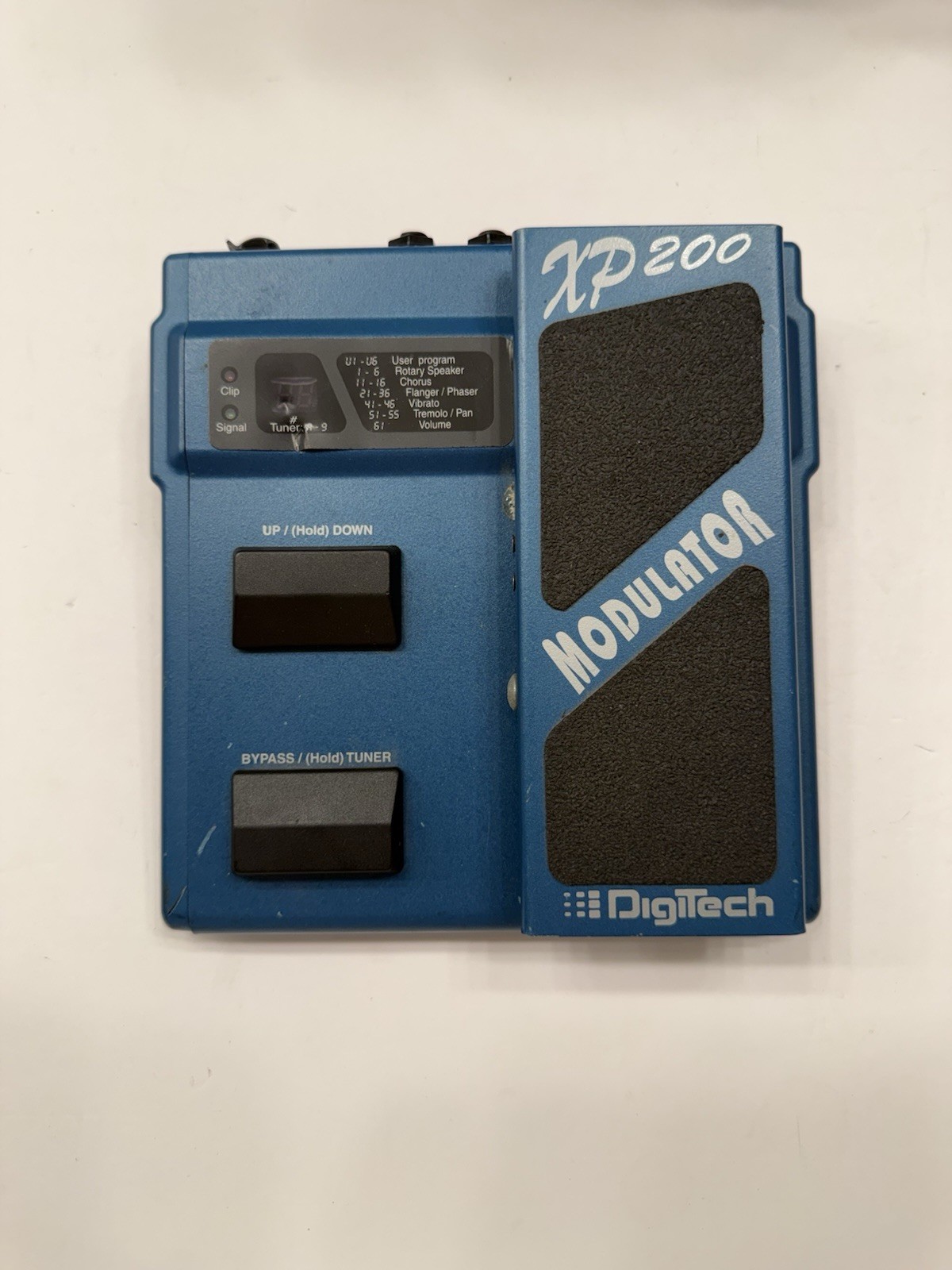 Digitech XP200 Modulator Modulation Vintage Guitar Effect Processor Pedal + PSU