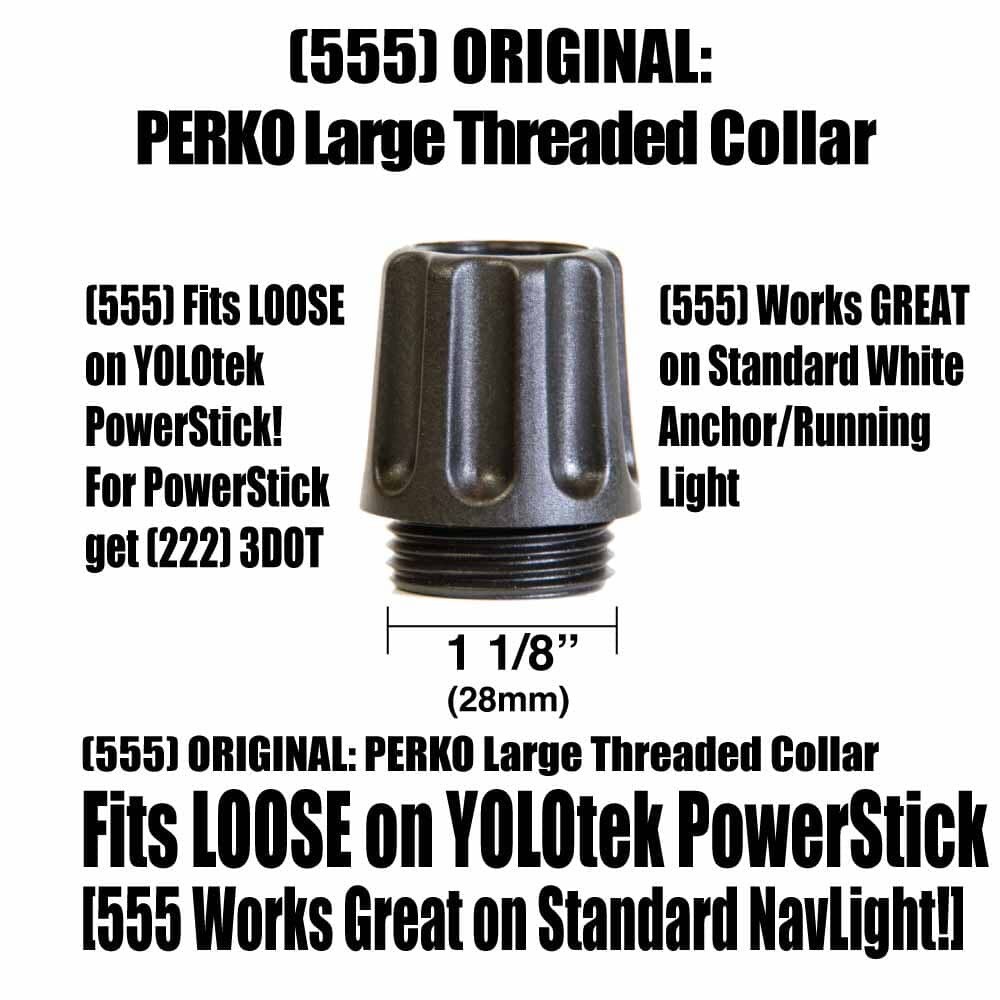 Official YOLOtek Gear, (555) Perko Large Threaded Collar