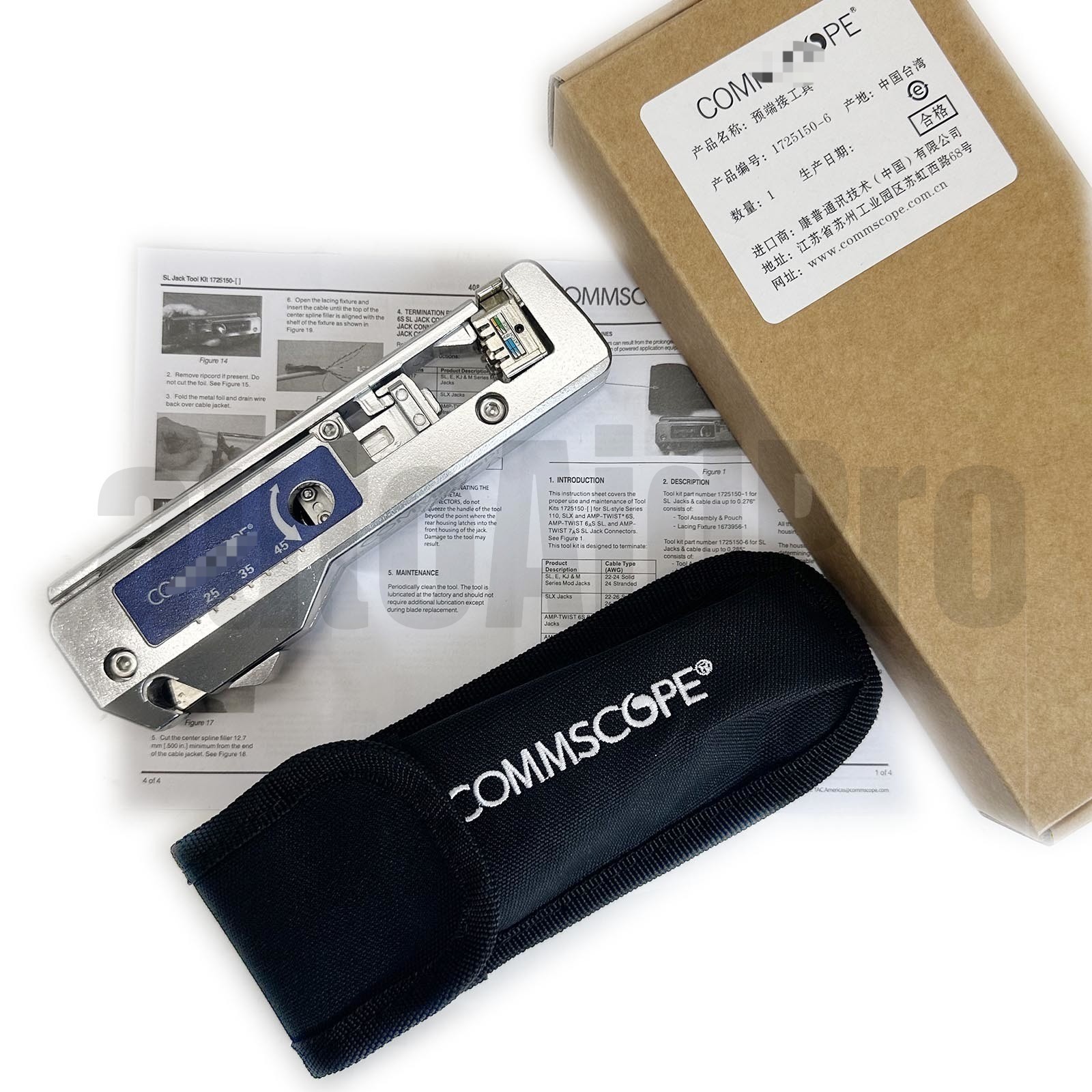 Brand New 1725150-6 Crimp Tools for COMMSCOPE
