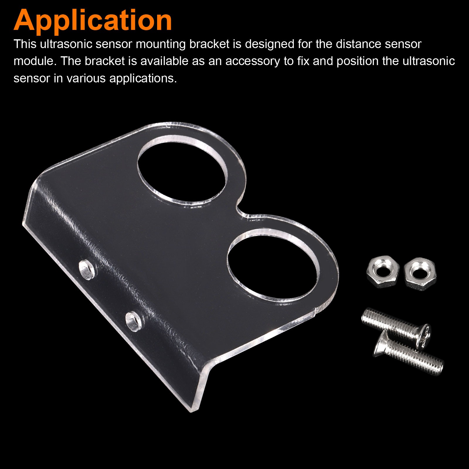 10 Pcs Ultrasonic Sensor Mounting Bracket Ultrasonic Module Accessories