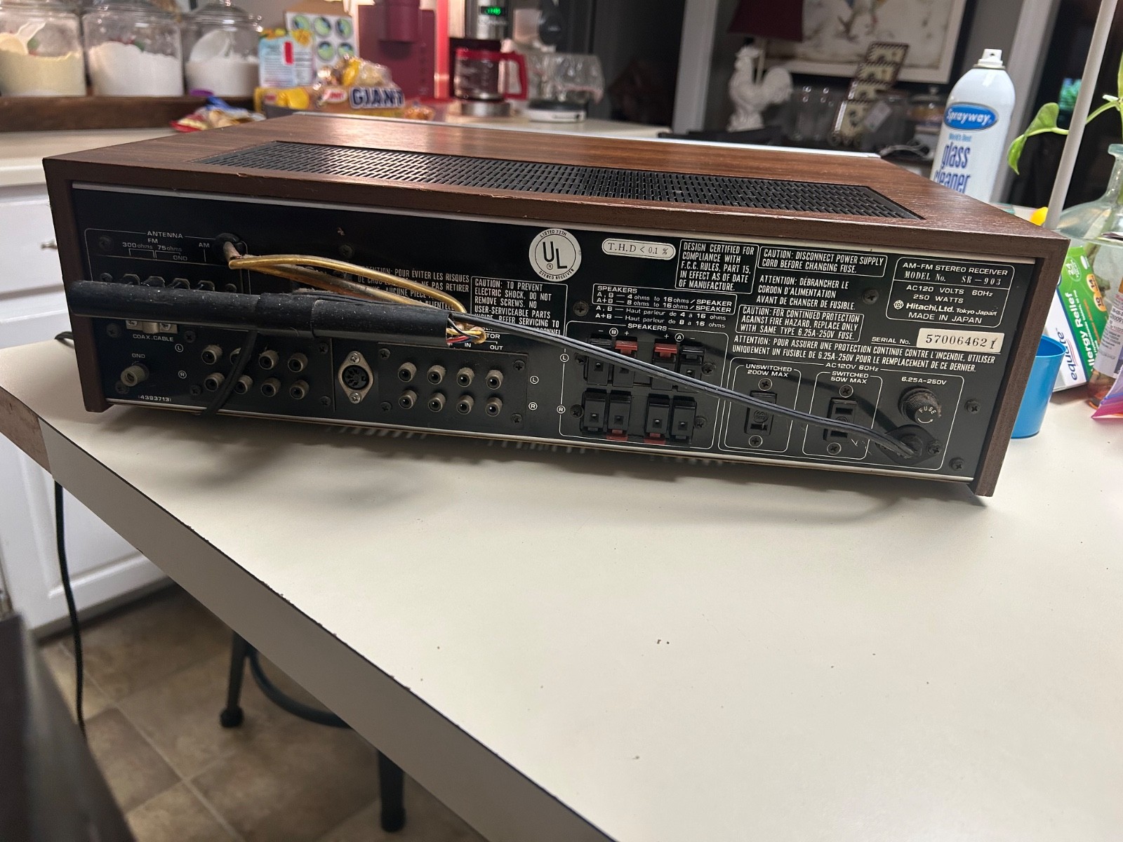 Hitachi SR-903 Receiver