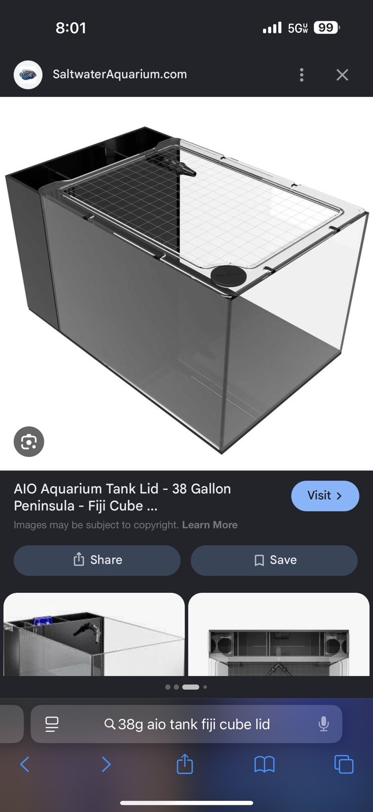 Fiji Cube 38g AIO Lid
