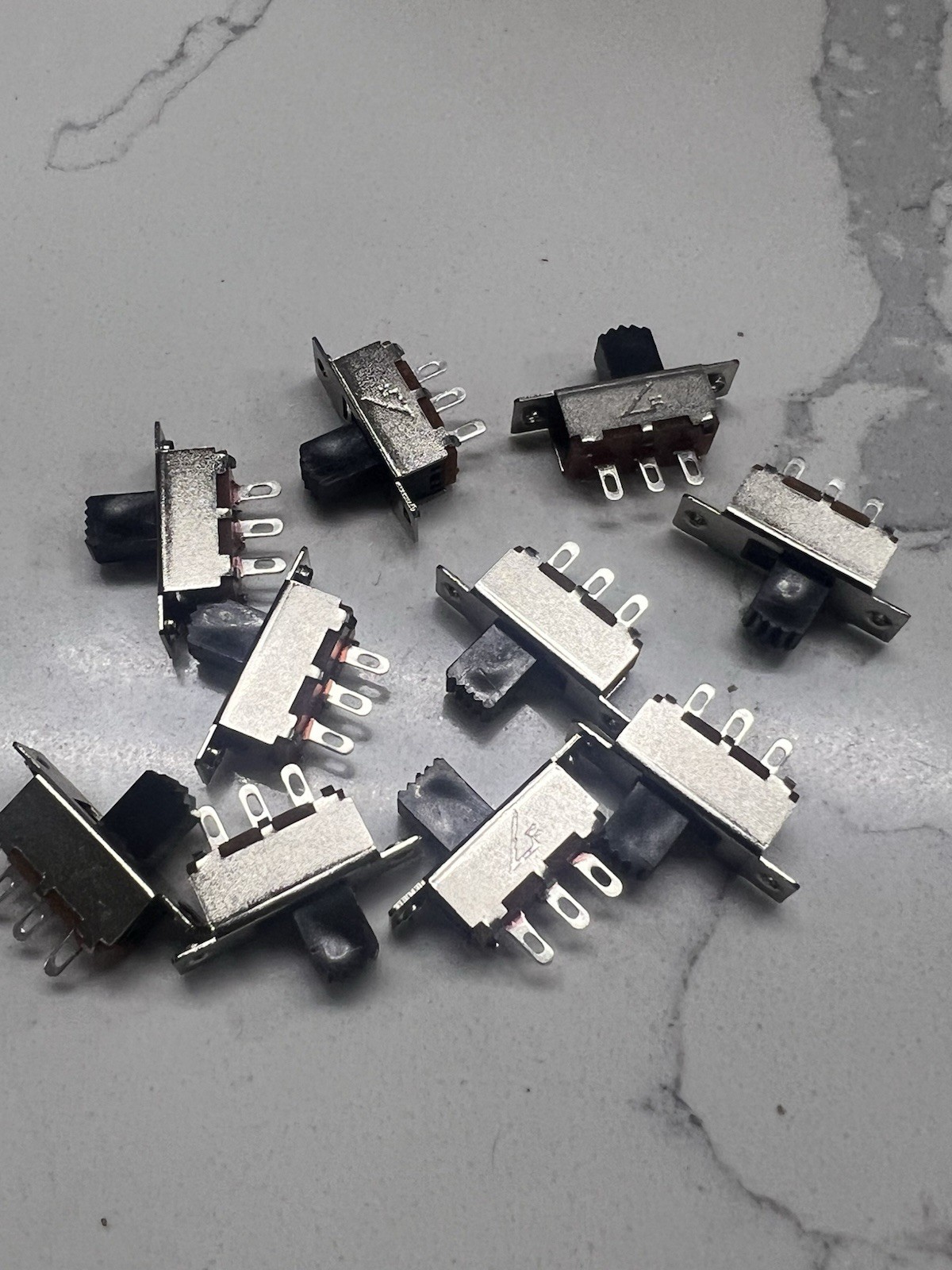 Knitter Slid Switch On-On (10 PCs)SPDT Panel Mount MFS131D