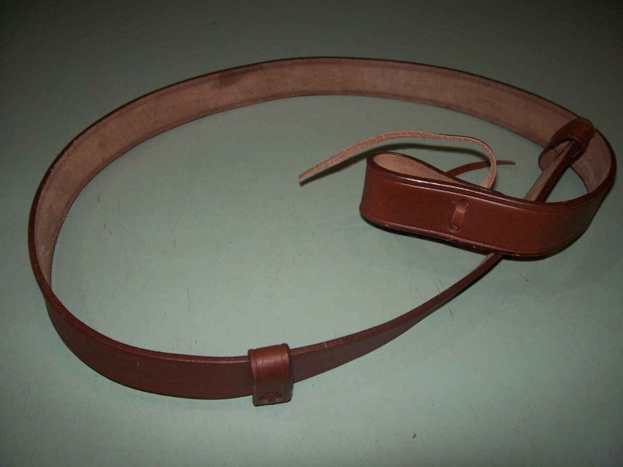 light horseWWI & WWII British Lee Enfield SMLE Leather Rifle sling( repo )