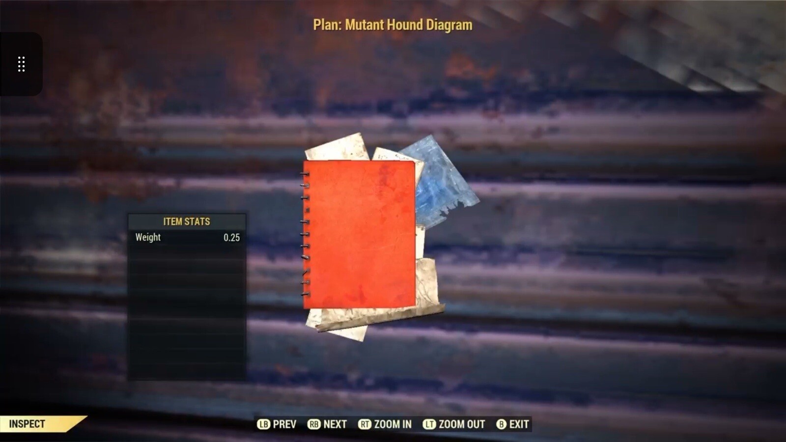 (Xbox) Mutant Hound Diagram Plan