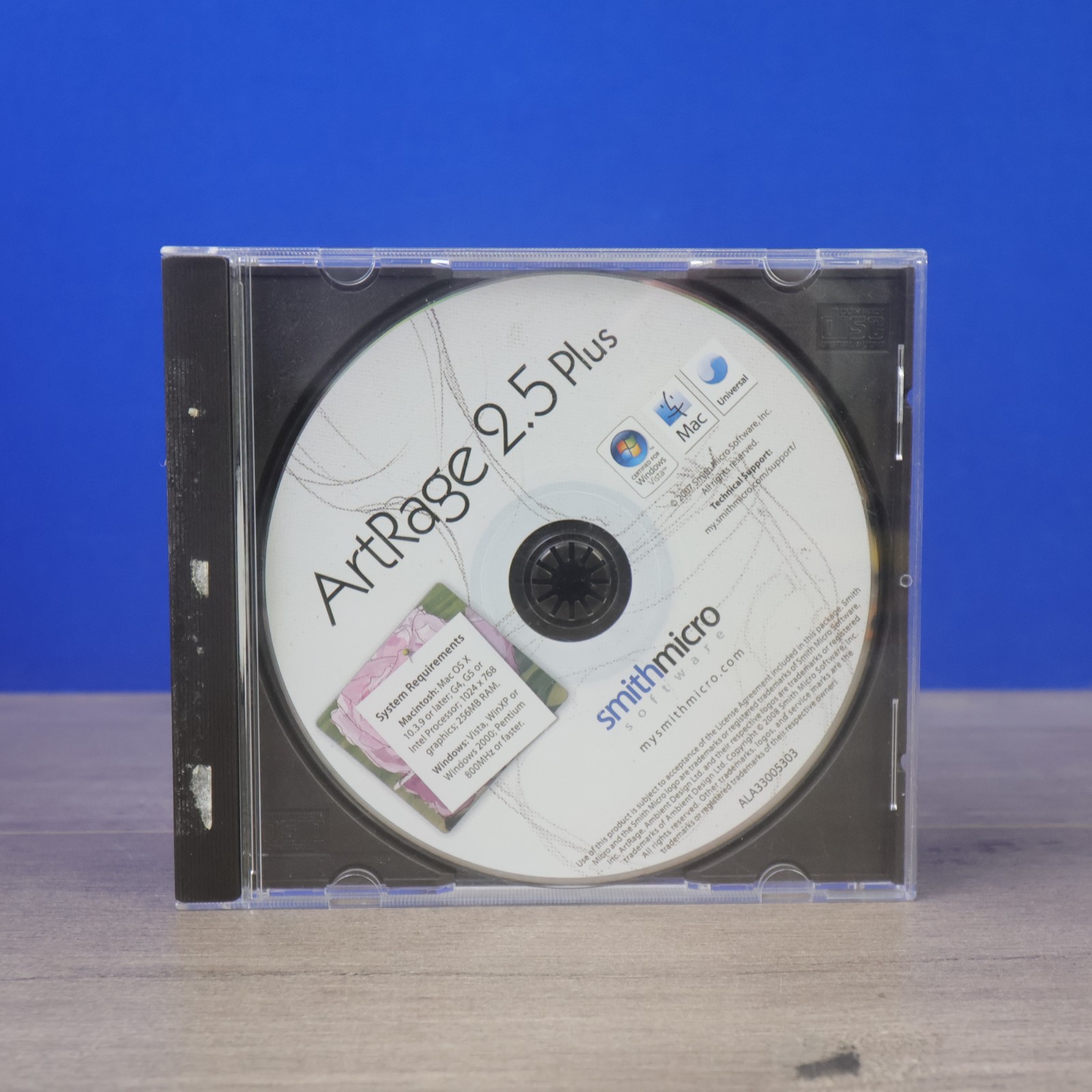 ArtRage 2.5 Plus Painting Software Mac Windows PC SmithMicro 2008 with Key