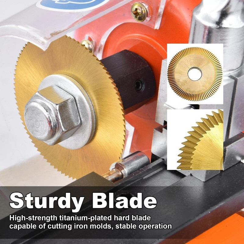 Two-sided Key Cutting duplicating Machine Cutter Car Key Copier Locksmith Tools-