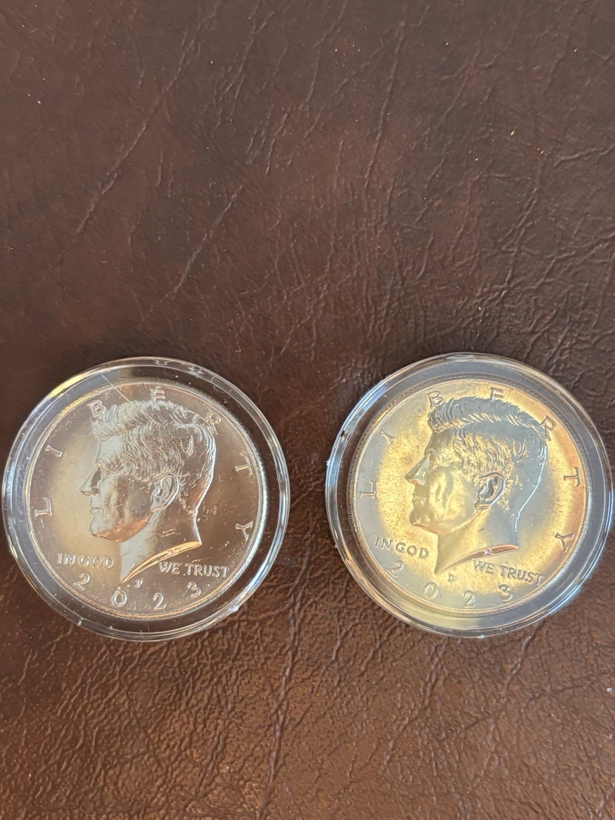 Collector Coins Bought From the Mint-2023 Half Dollars Honoring JFK