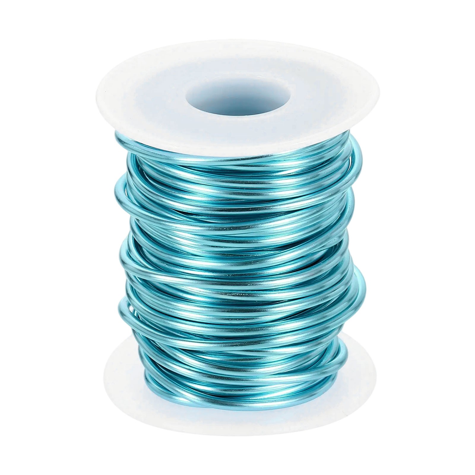 10 Gauge Aluminum Craft Wire 2.5mm 33ft Bendable Metal Wire, Sky Blue