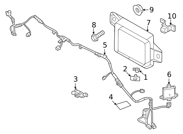 Genuine Mazda Camera DFR9-67-RC0