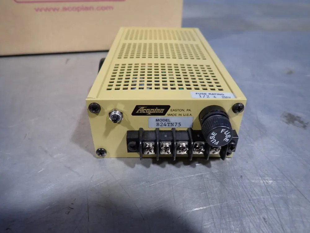 ACOPIAN B24TN75 POWER SUPPLY 04220430449