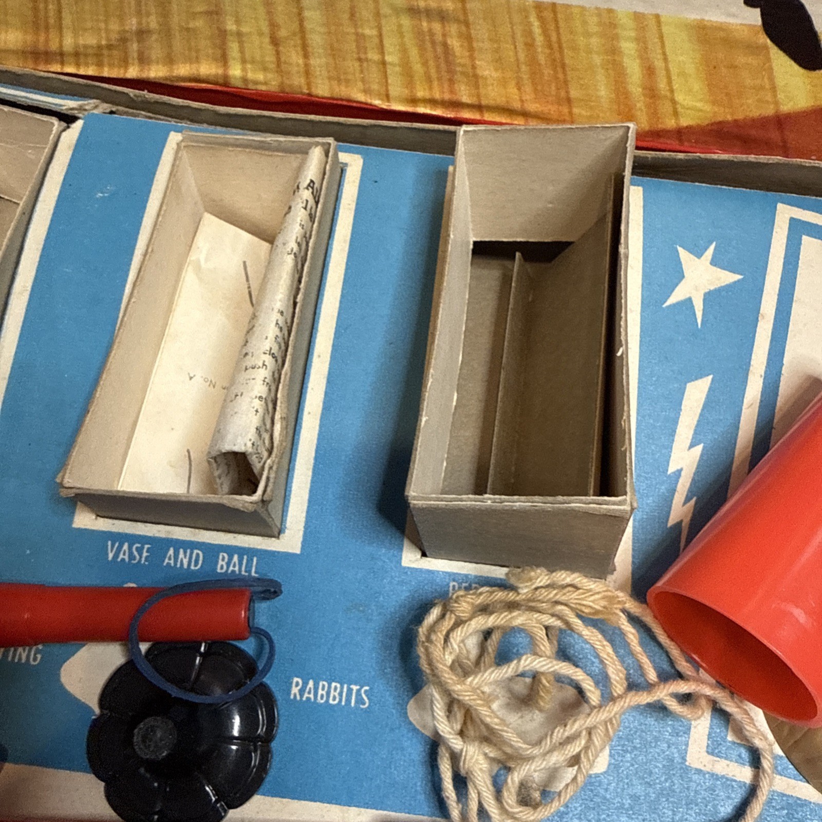 Rare Vintage 1958 Transogram Magic Kit Incomplete With Extras