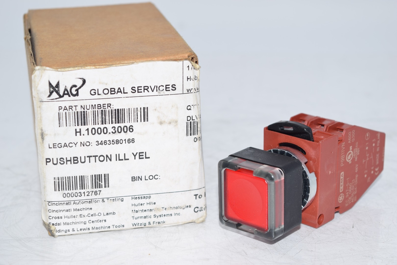 NEW MAG H.1000.3006 Pushbutton