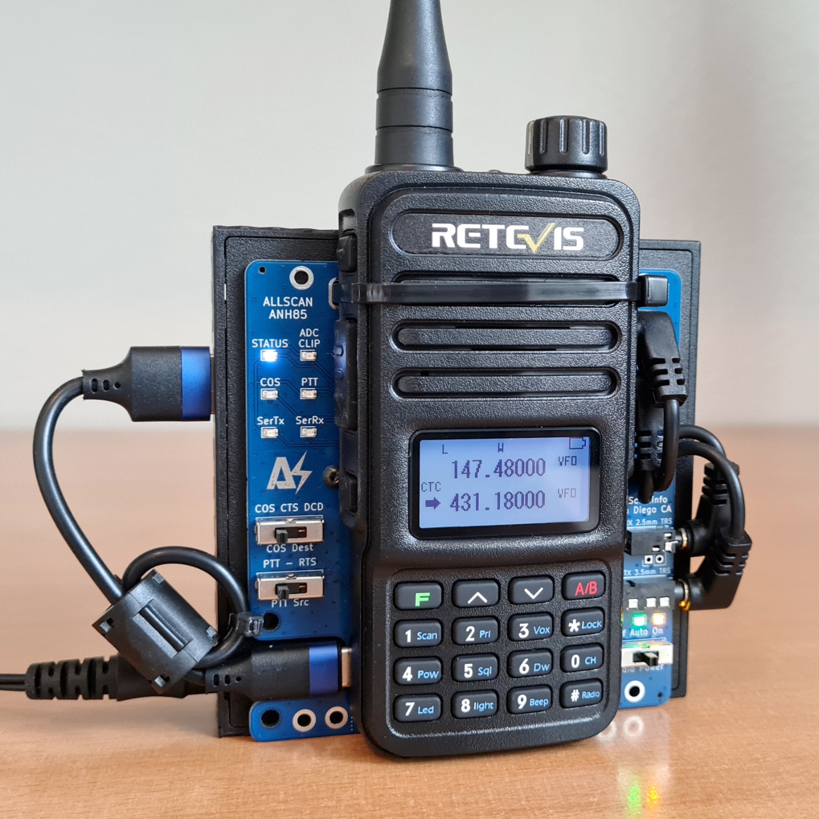 AllScan ANH85-RT85 AllStar Node Radio Module - 100% USB-Powered - ASL EchoLink