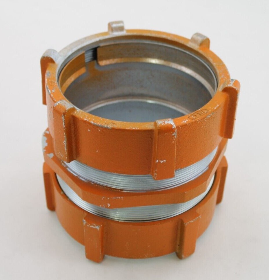 Orange USA 4" Compression Coupling