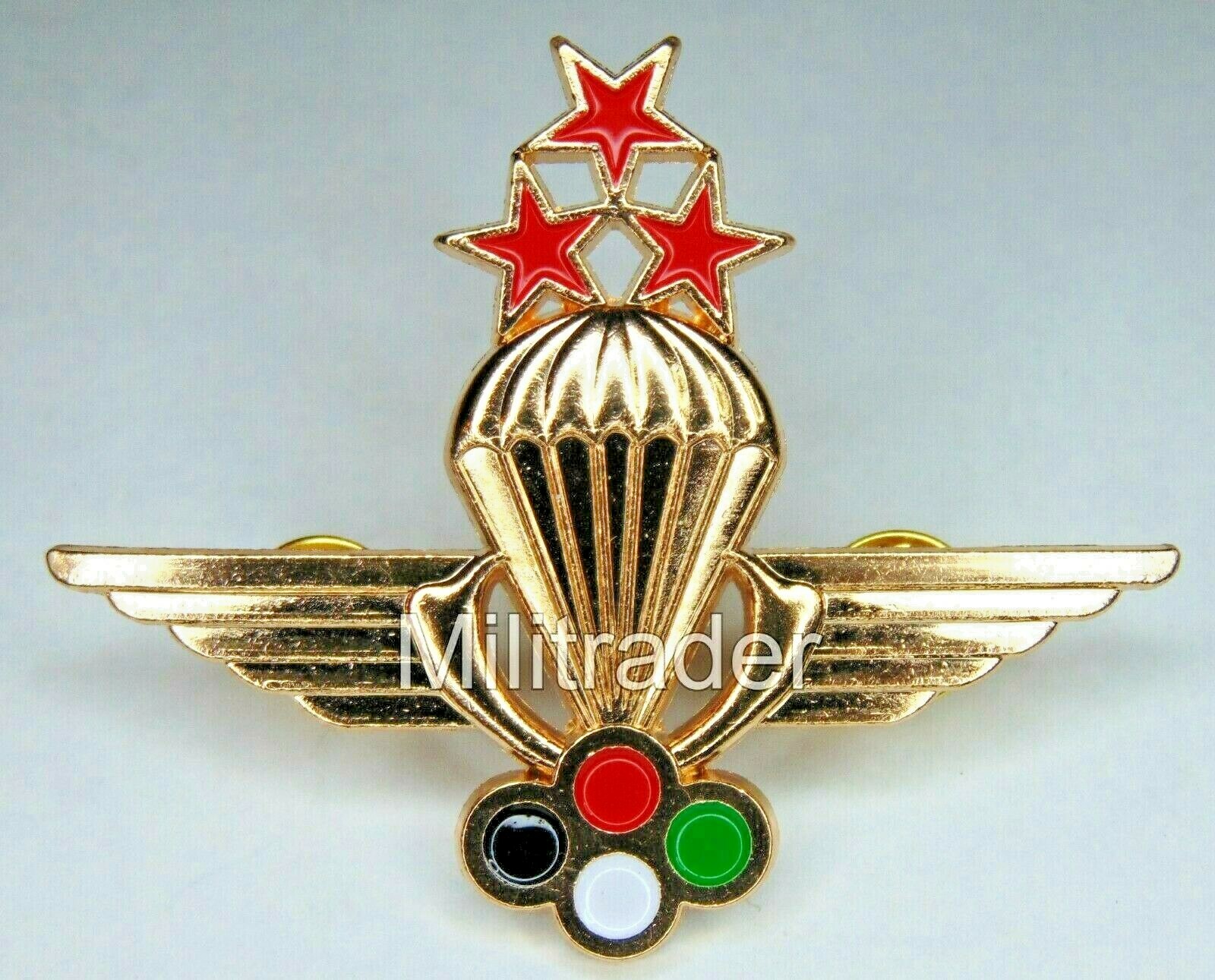 UAE Dubai pre 1987 Freefall Parachute Wings (1st Class) Badge (See Description)