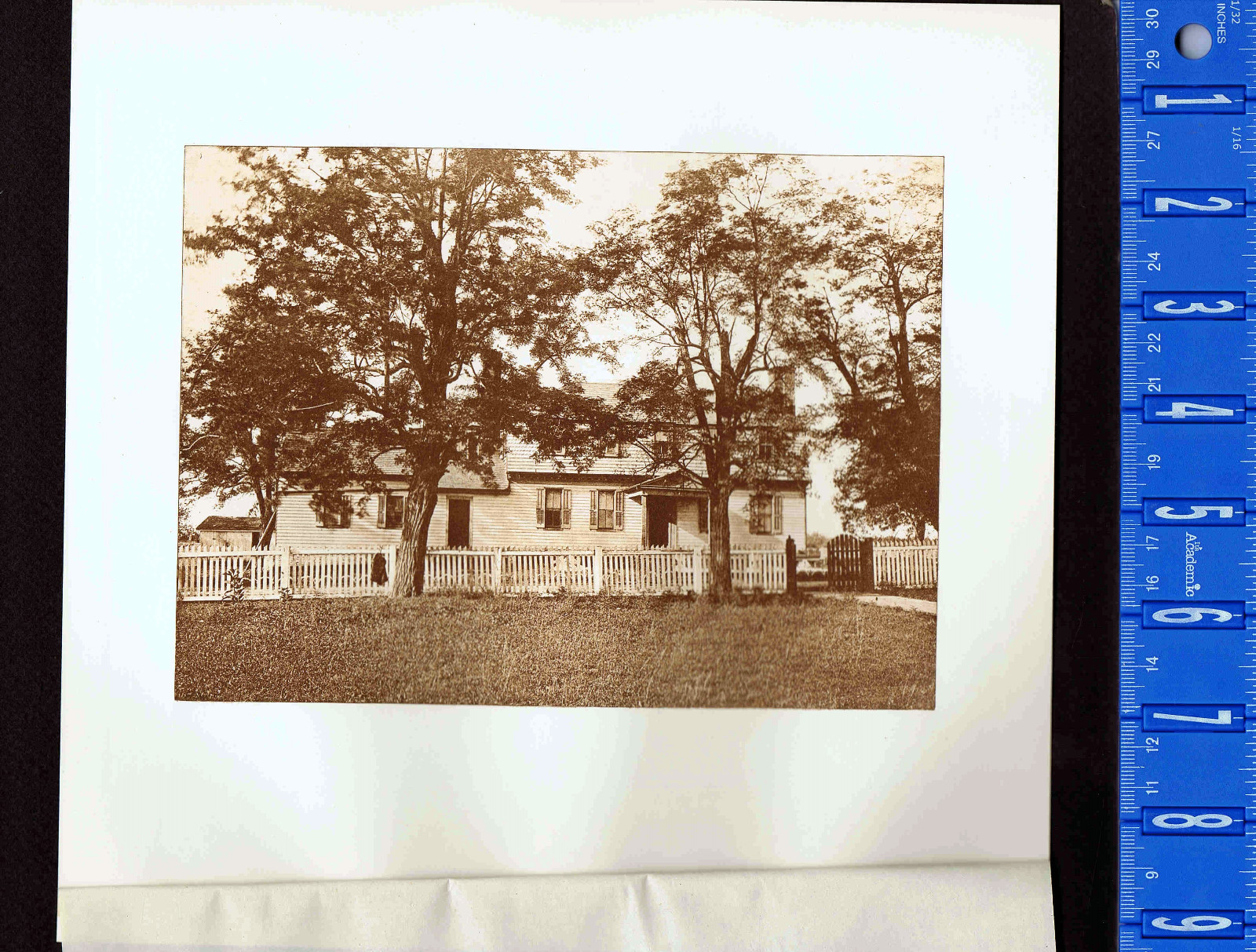 The Moore House, Surrender at Yorktown, Virginia Landmark-  1893 Photogravure