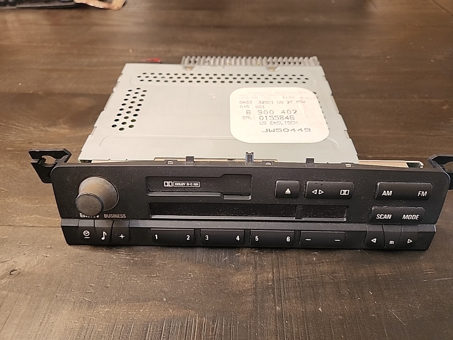 BMW Factory Business OEM Cassette Tape Player PH705011097768 JW50449