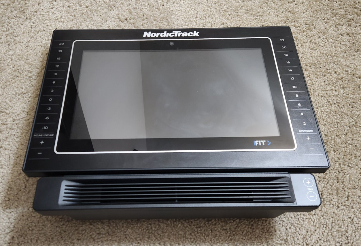 NordicTrack S15i Cycle Bike Display Console Monitor Screen 411772 NOT WORKING