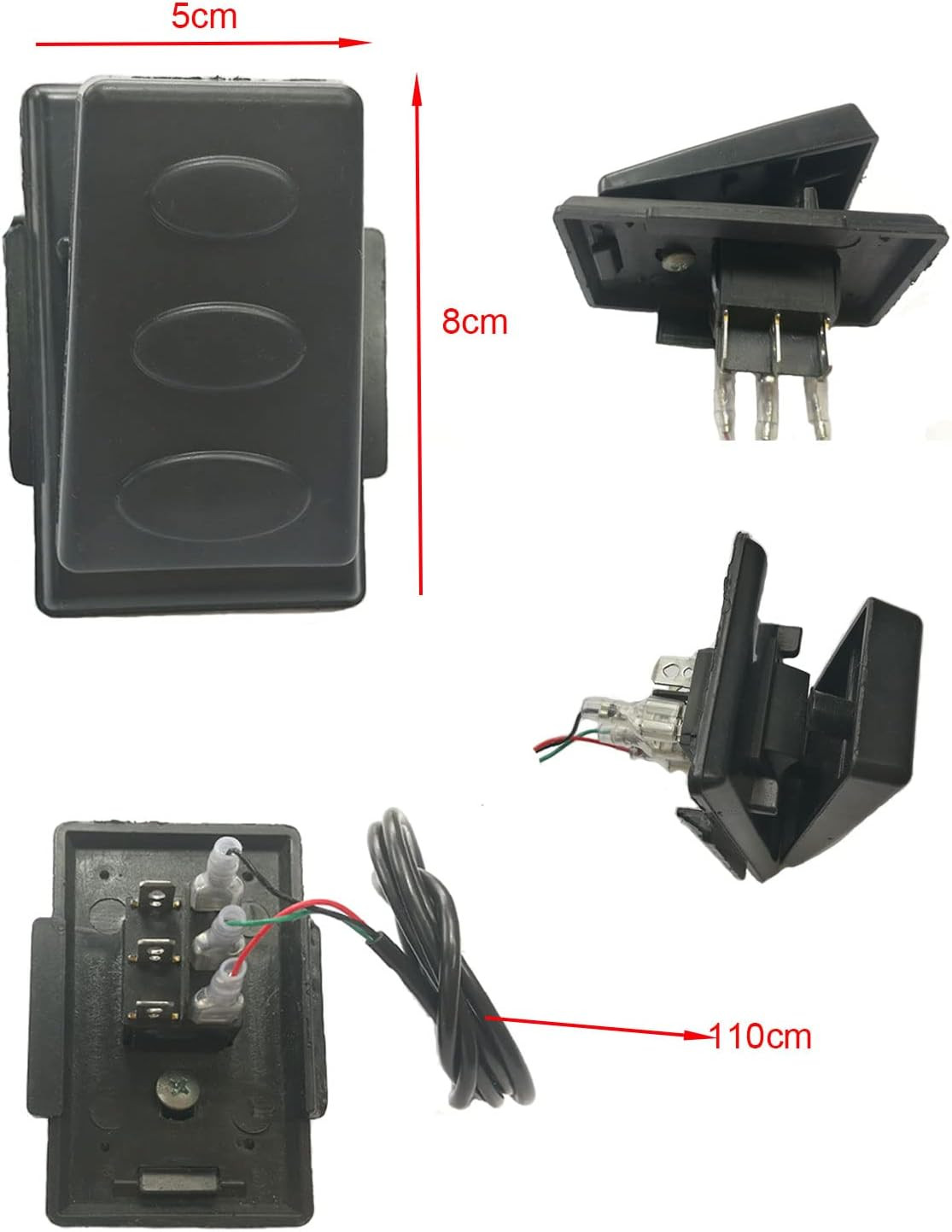 PWM 0-30S Soft Start/Soft Stop Variable Speed DC Motor Speed Controller Battery
