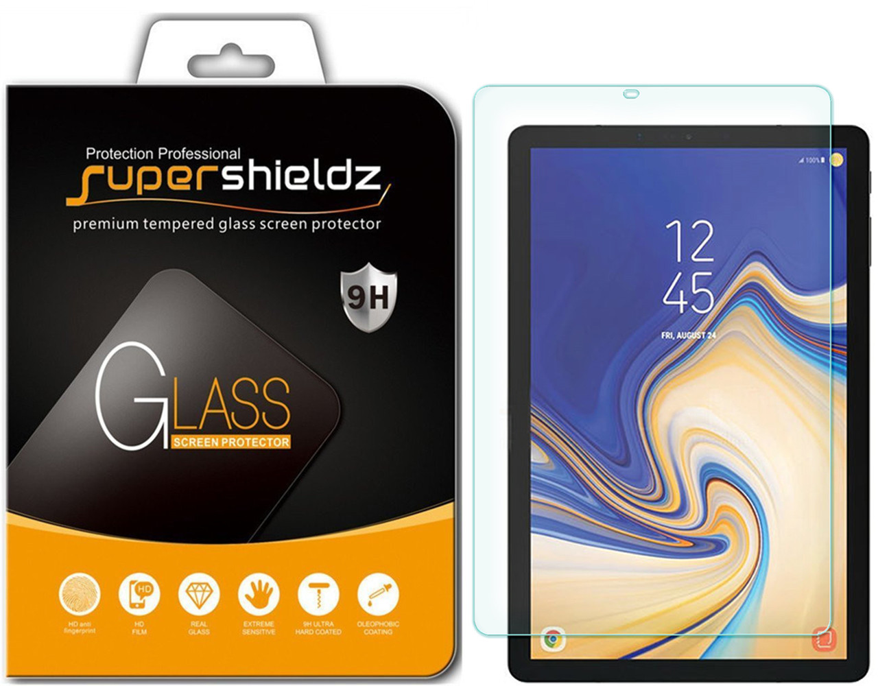 Supershieldz Tempered Glass Screen Protector for Samsung Galaxy Tab S4 (10.5")