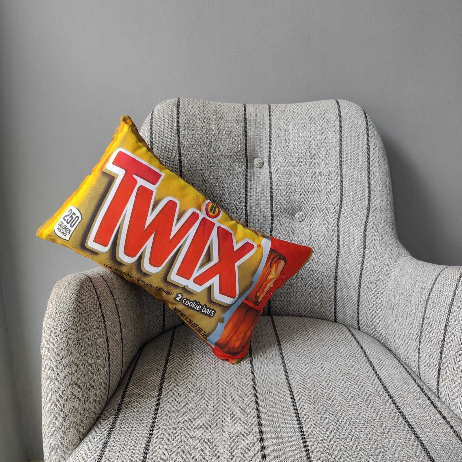 Twix Pillow,Ornament Toys,Novelty pillow,Food shaped pillow,Couch Pillow