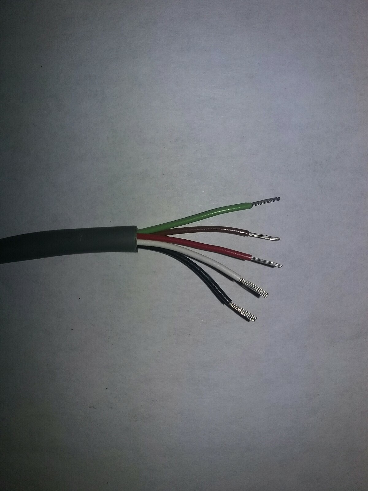 Carol C2464  5C 24AWG Stranded Unshielded Cable  25 ft. hank