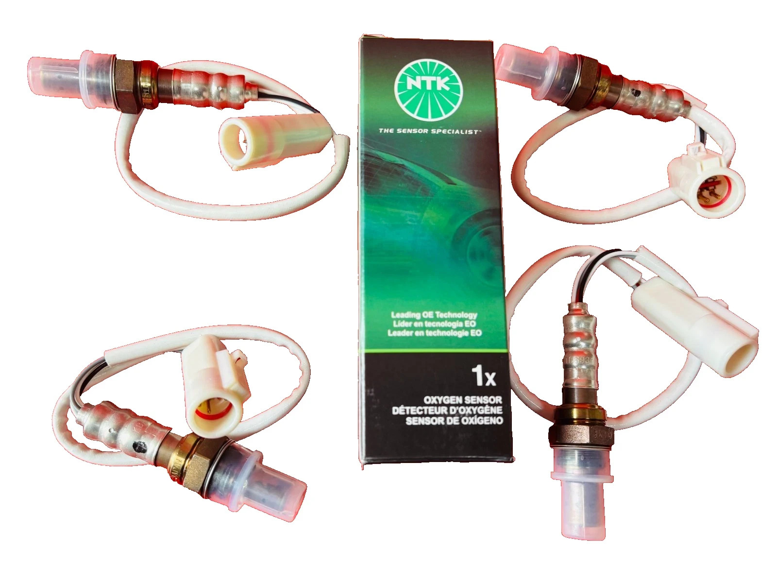 OEM 4 NTK Oxygen Sensor for 1997-2008 Ford F150 Pickup 4.2L 4.6L 5.4L