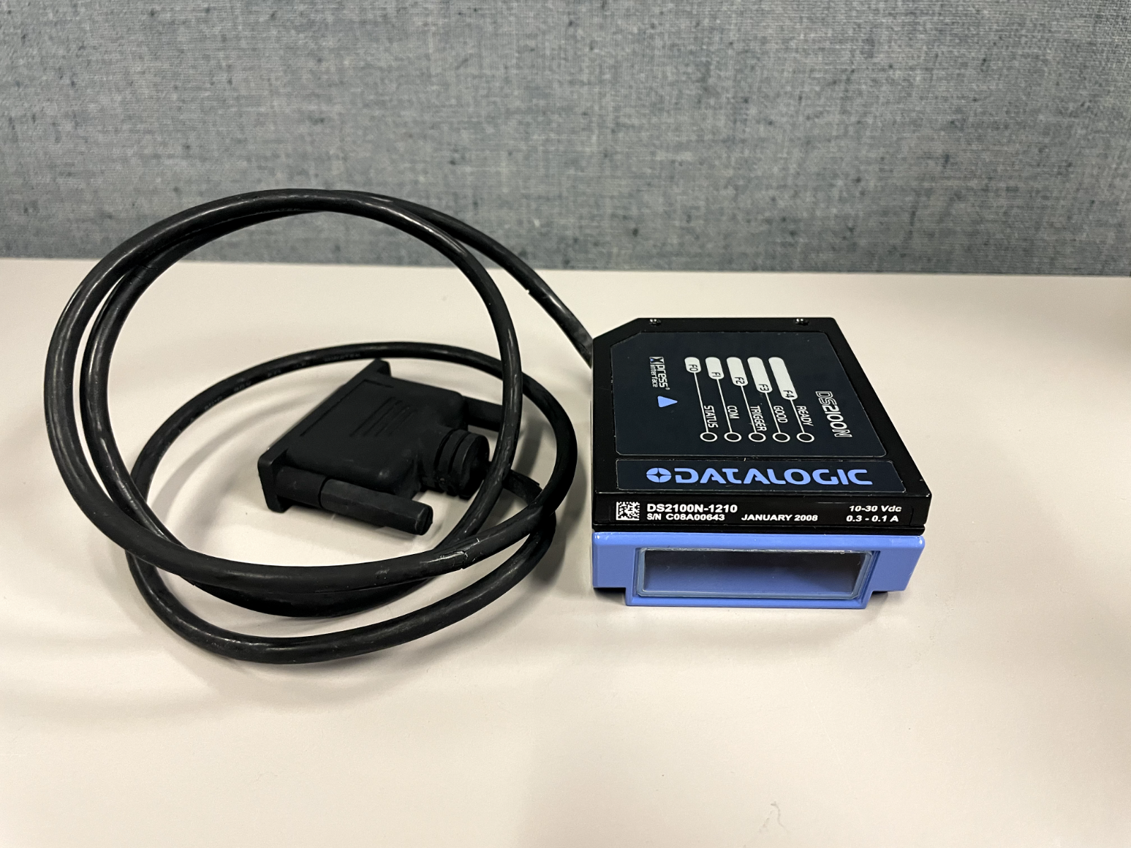 DATALOGIC DS2100N-1210 BARCODE SCANNER January 2008 - Untested
