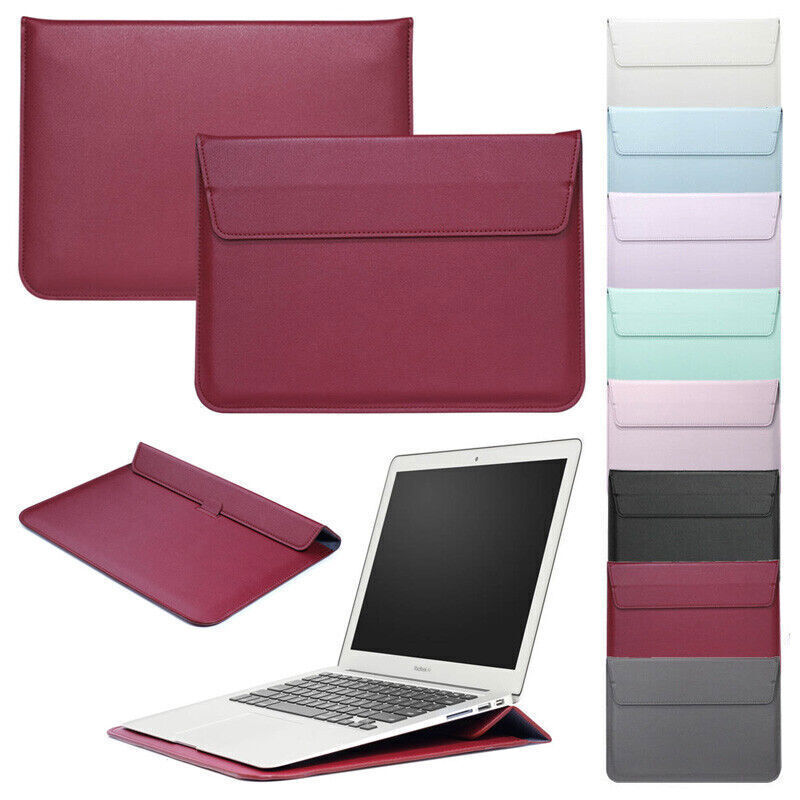 For MacBook Neo Air 15 13 11 Pro 14 16 12 inch Flip Leather Sleeve Case Cover