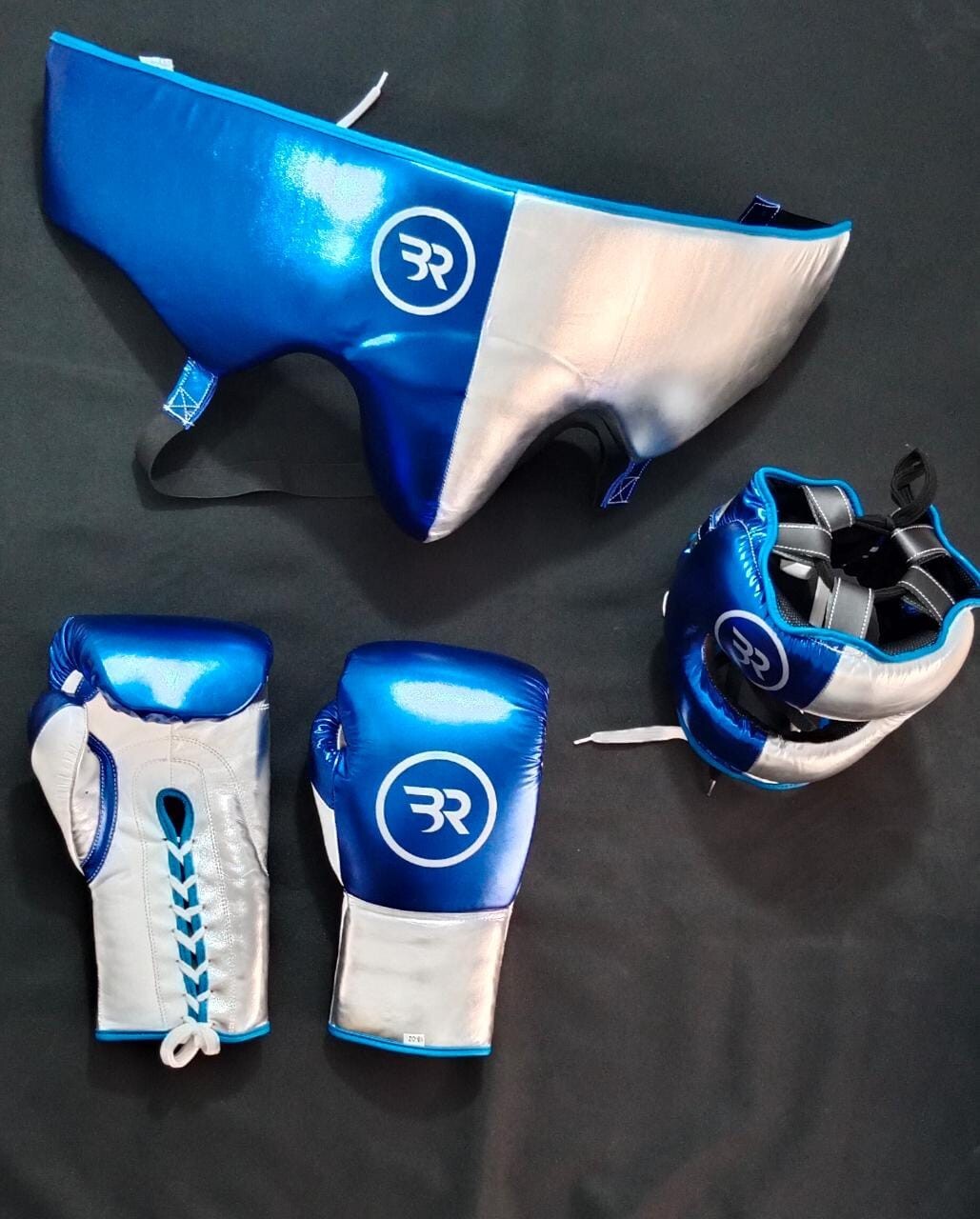 Customize Leather Boxing Gloves Sparing Set Any Logo or Name