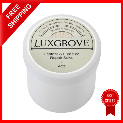 LUXGROVE® Leather Furniture Repair Salve- Polisher, Leather Cleaner and Cond...
