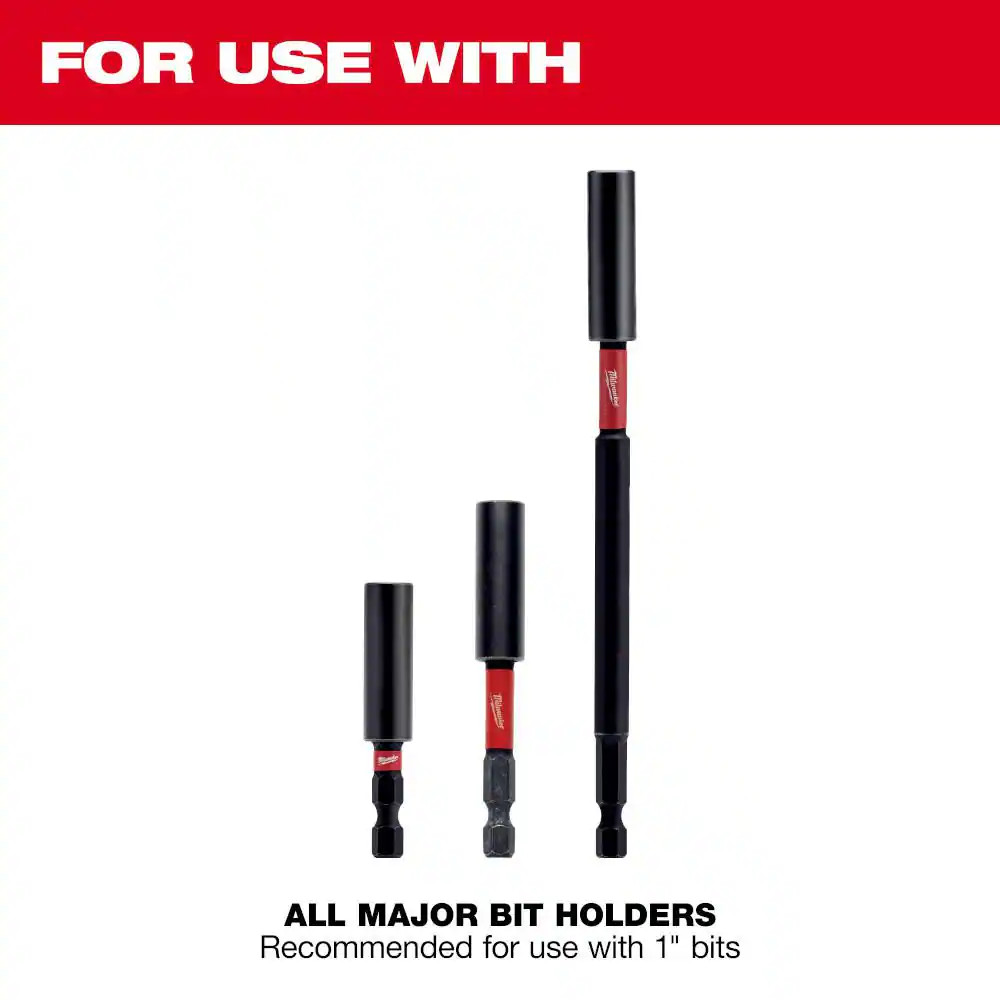 SHOCKWAVE Impact Duty 1/2 In. X 2-9/16 In. Alloy Steel Magnetic Nut Driver (1-Pa