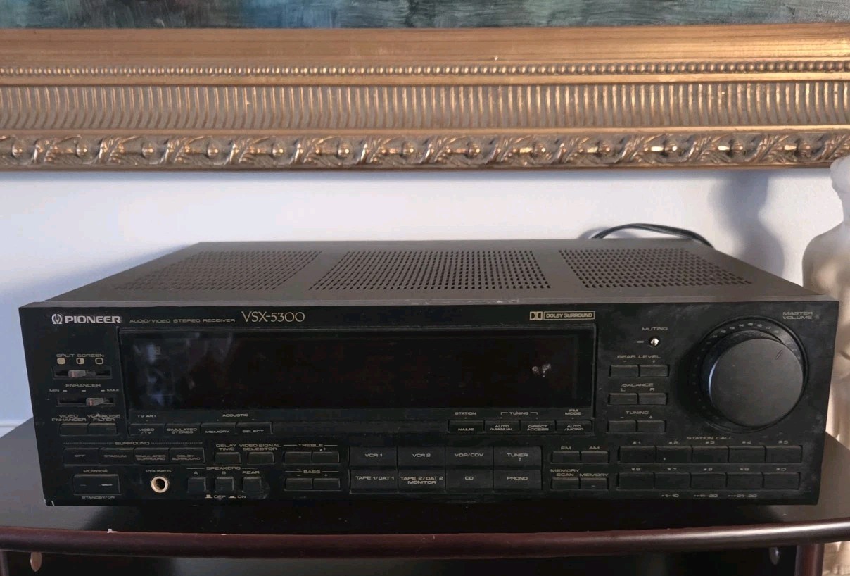 Pioneer VSX-5300 Audio Video Stereo Receiver - Phono Input - Tested & Working