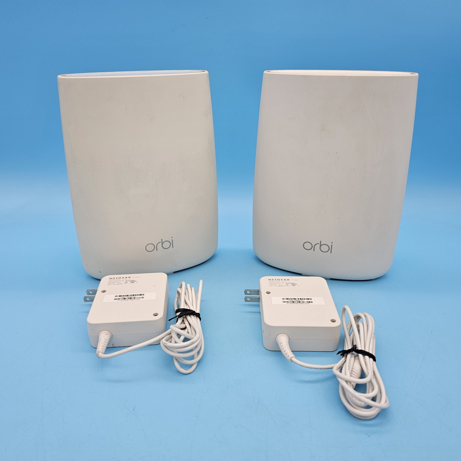 Orbi RBR50 Wi-Fi Router & Orbi RBS50 Satellite - w/ AC Cords - Tested