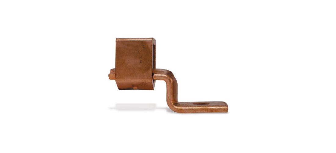 GSLU-70 Mechanical Lug, 600 V, 8 to 2 Wire, 3/8 in Stud, Copper Contact Pair