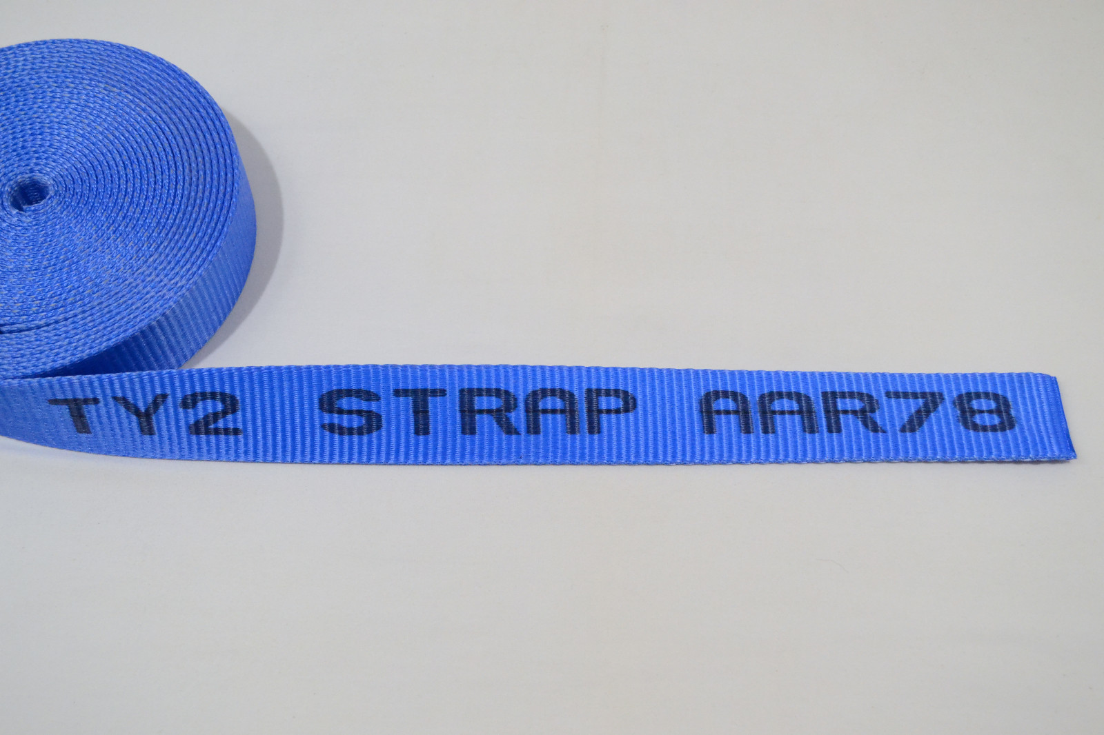 Blue Polyester TY Strap AAR - 6' x 1 5/8" (H68)