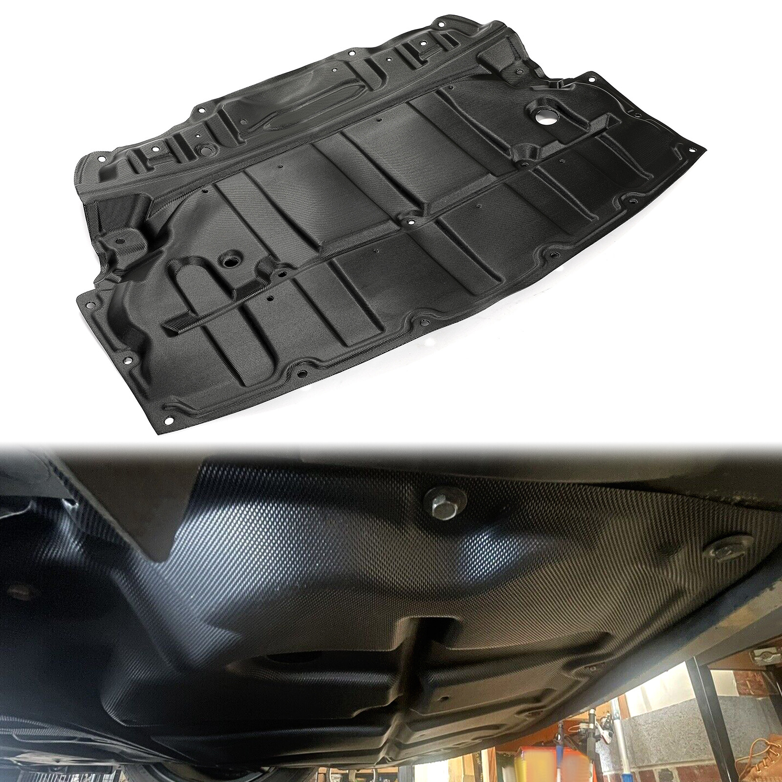 Front Engine Splash Shield Under Cover Guard For 07-13 Infiniti G25 G35 G37 Base