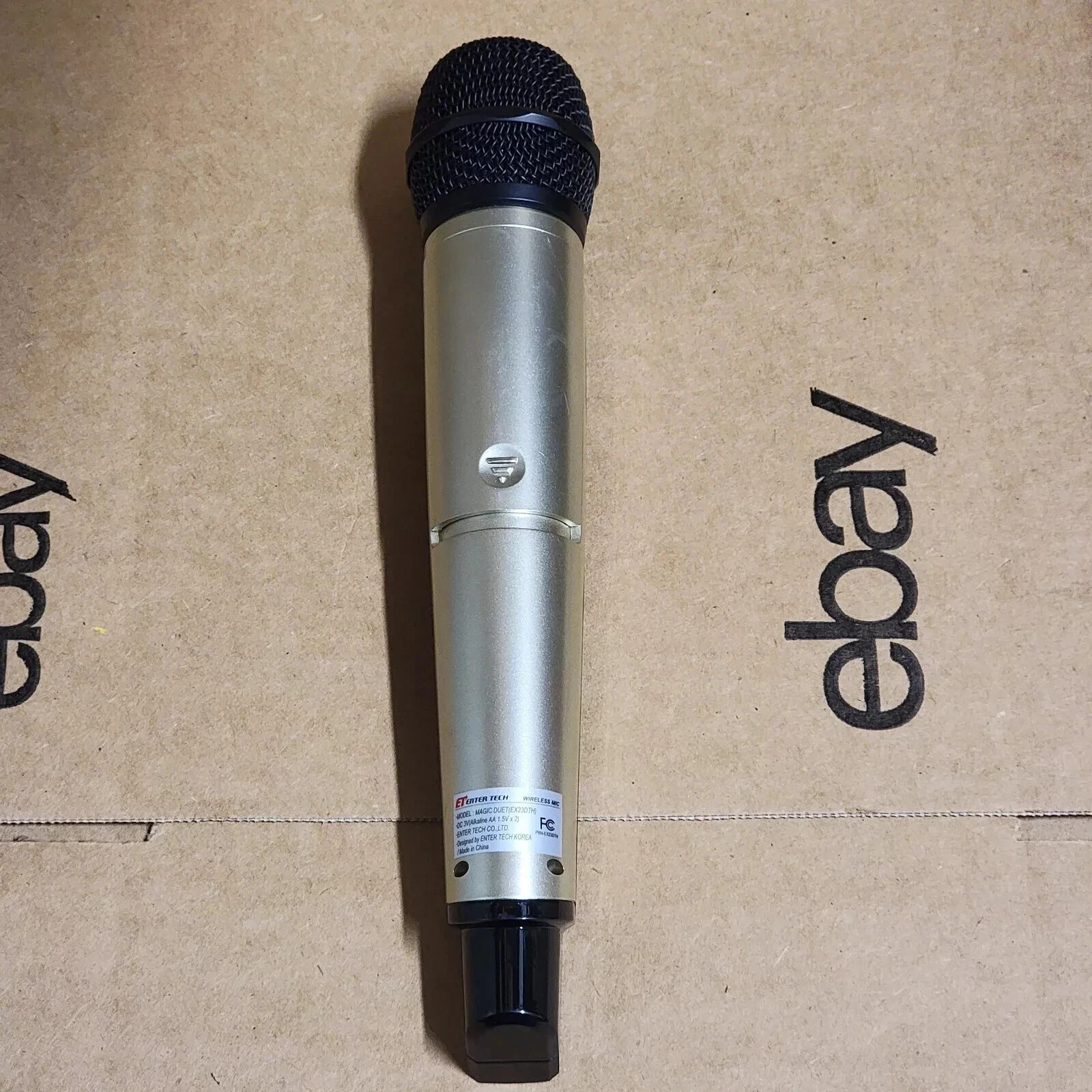 Magic Sing EX23DTH Microphone ENTER TECH WIRELESS MIC MODEL Magic Duet(EX23DTH)
